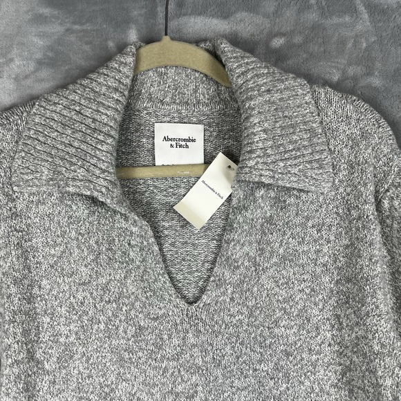 Abercrombie & Fitch Y2K Knit Sweater Small Casual Long Sleeve - Picture 8 of 10